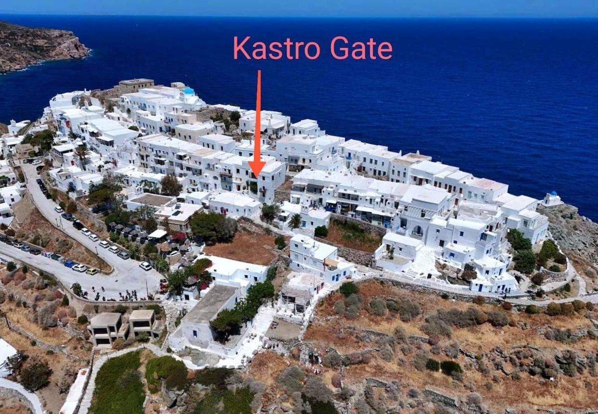Kastro Gate Apartment ,Entrance To An Ancient Village Kástron 外观 照片